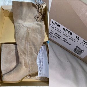 Just Fab Over the Knee Boots